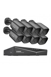 Sannce 8 Channel DVR 8 Bullet Camera 1TB Security System