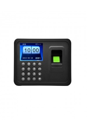Biometric A6 Fingerprint Time Attendance Clock (with inbuilt Battery)
