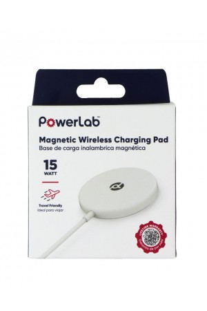 PowerLab 15W Magnetic Wireless Charging Pad 