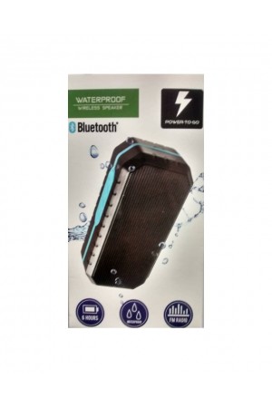Power-To-Go Waterproof Wireless Speaker
